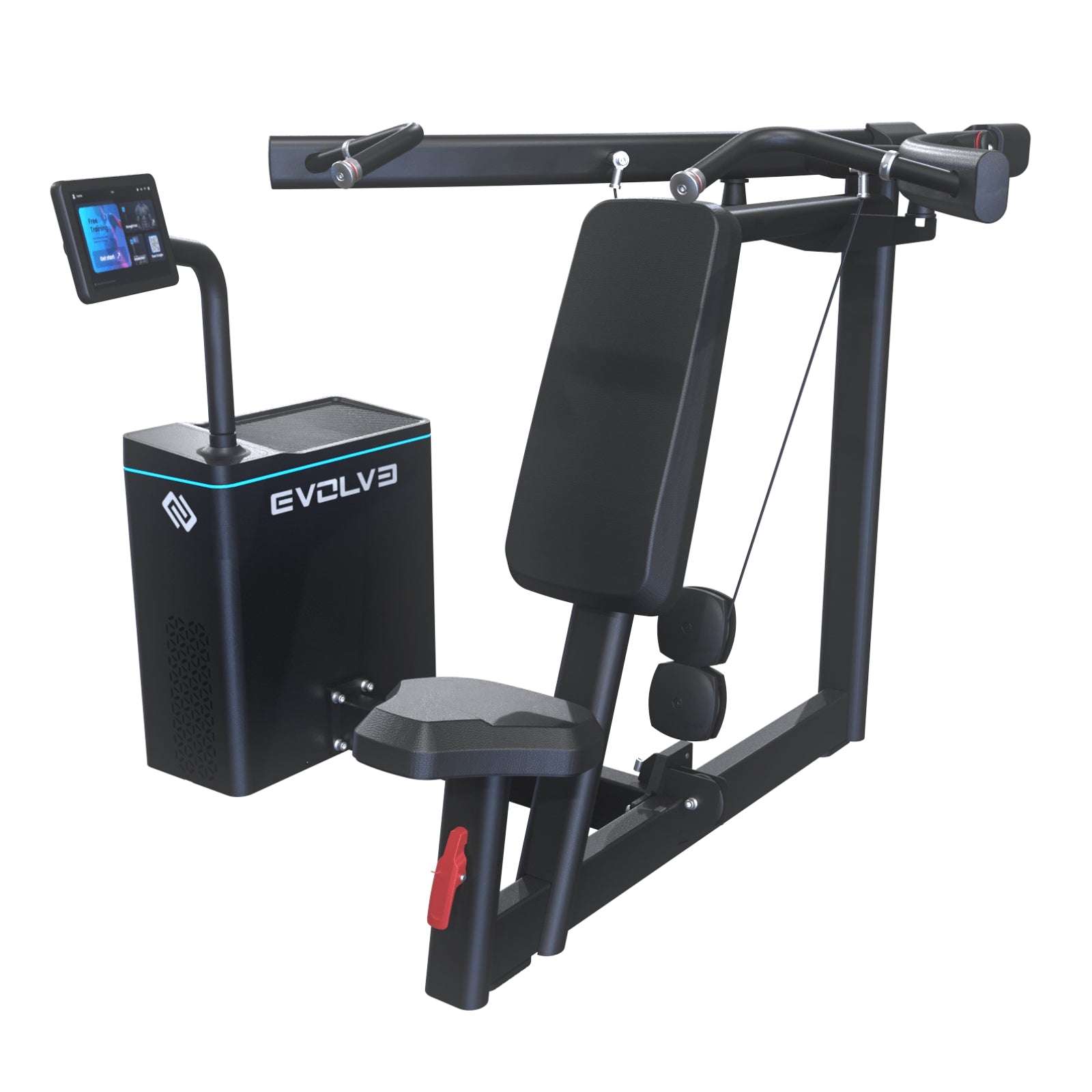 Digitale Schulterpresse - Evolve Fitness Digital Strength DS-403 mit Gewichtsverlagerung