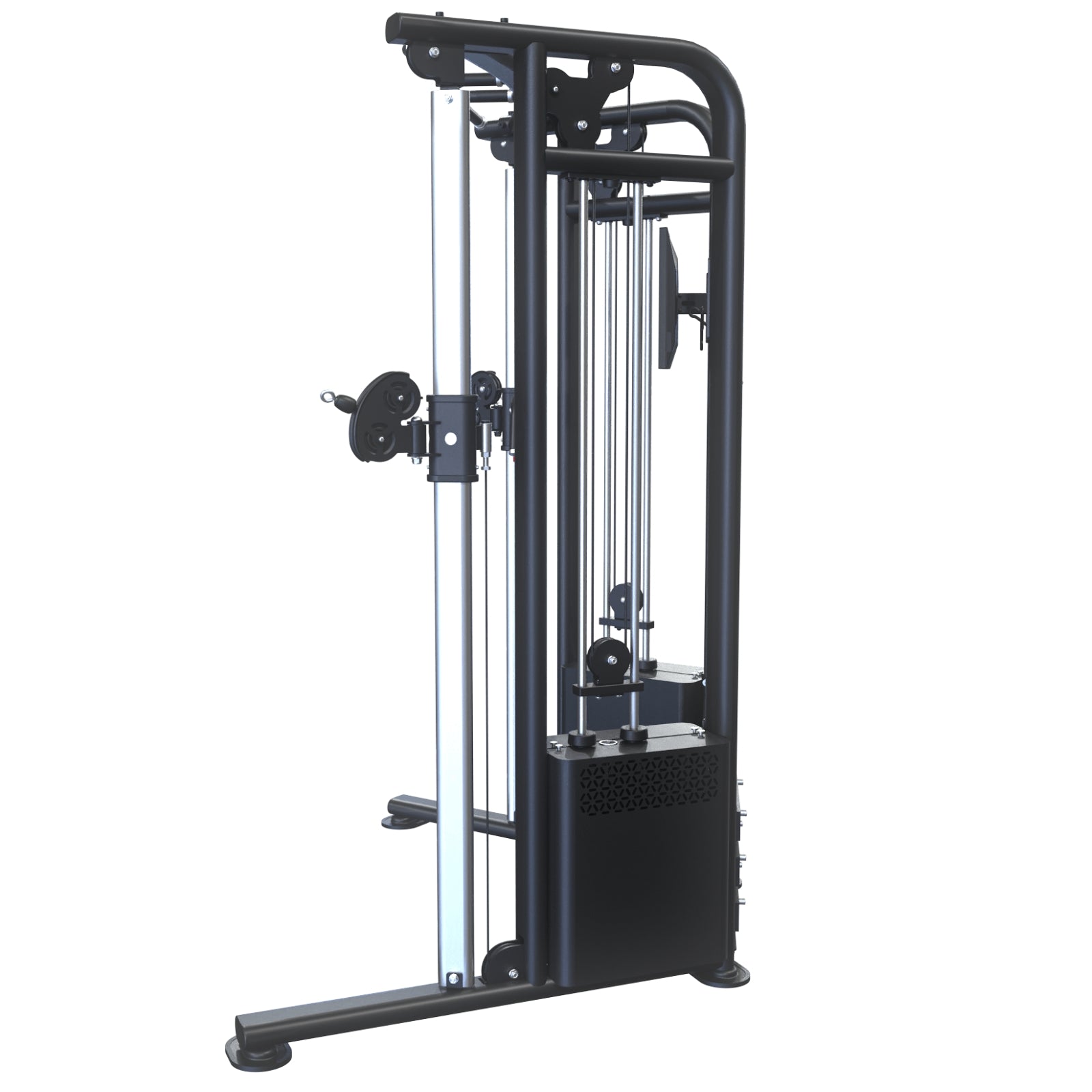 Digitales, doppelt verstellbares Seilzuggerät / Functional-Trainer-Gerät - Evolve Fitness Digital Strength DS-450 Selectorized