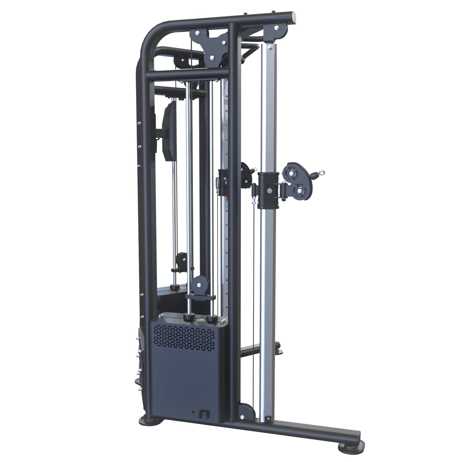Digitales, doppelt verstellbares Seilzuggerät / Functional-Trainer-Gerät - Evolve Fitness Digital Strength DS-450 Selectorized
