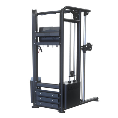Digitales, doppelt verstellbares Seilzuggerät / Functional-Trainer-Gerät - Evolve Fitness Digital Strength DS-450 Selectorized