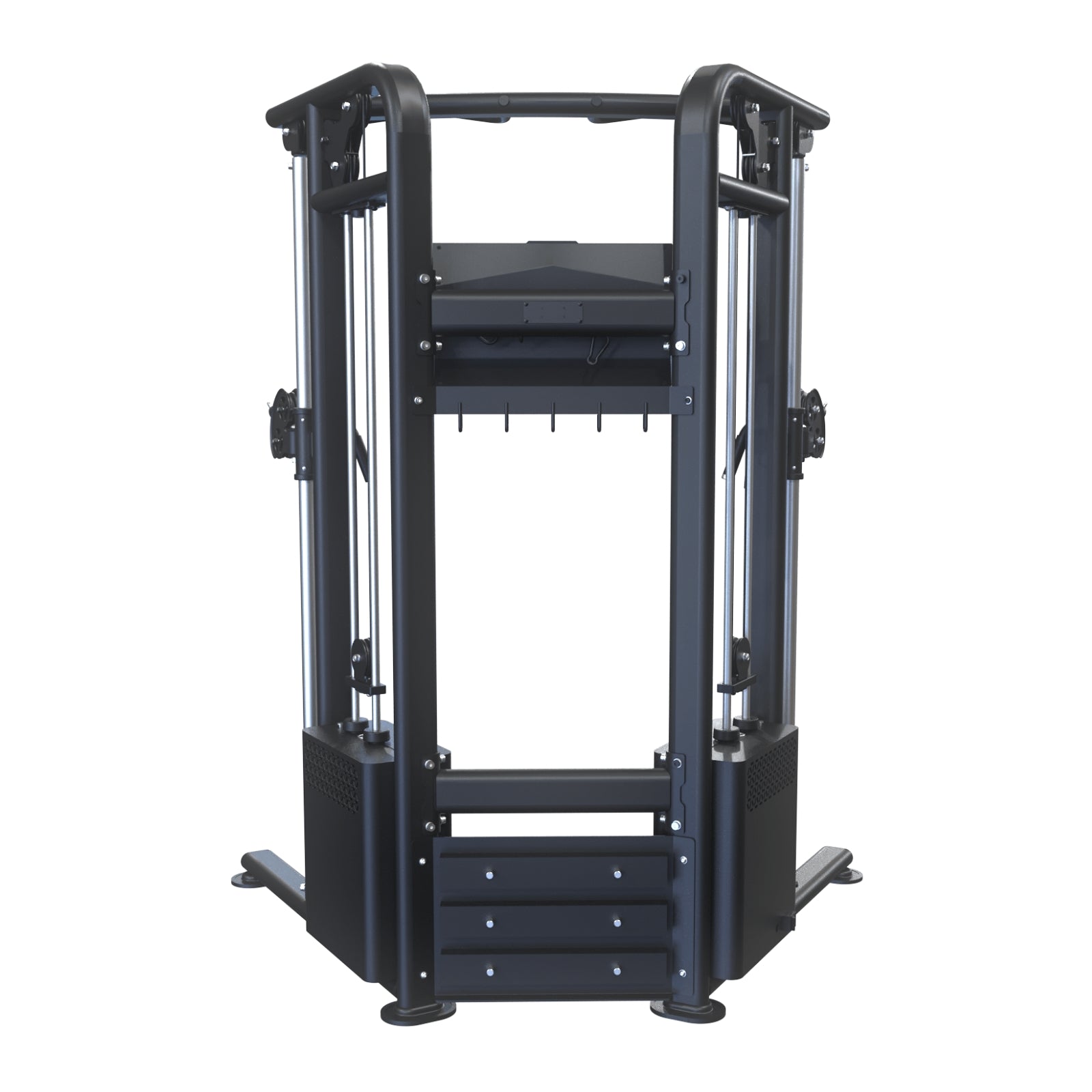 Digitales, doppelt verstellbares Seilzuggerät / Functional-Trainer-Gerät - Evolve Fitness Digital Strength DS-450 Selectorized
