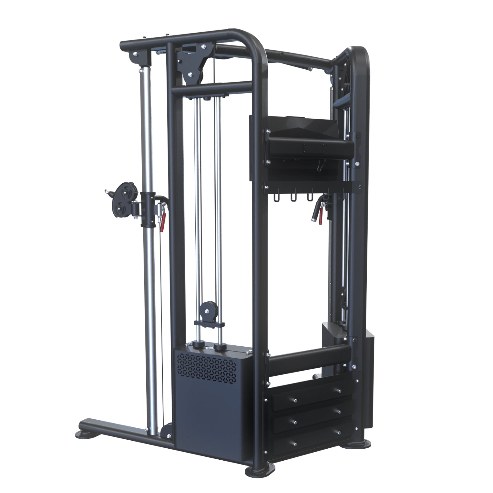 Digitales, doppelt verstellbares Seilzuggerät / Functional-Trainer-Gerät - Evolve Fitness Digital Strength DS-450 Selectorized