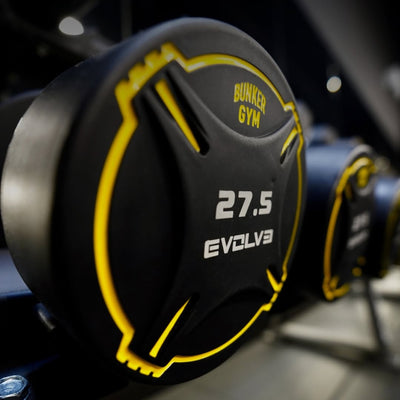 Evolve Fitness TPU-Urethan-Hantelset (12,5–45 kg)