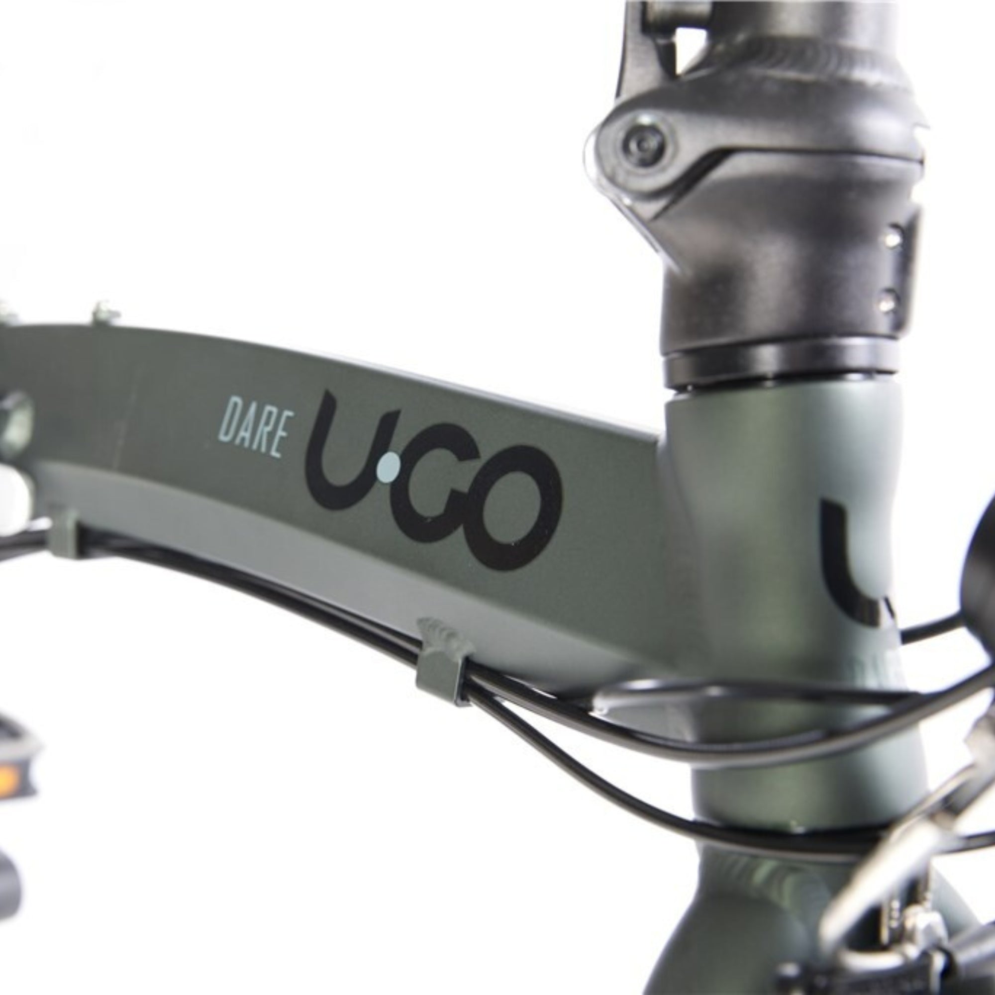 Elektrische vouwfiets - U GO Dare Ed7 20" - Forest Green - 7 versnellingen derailleur - V brakes