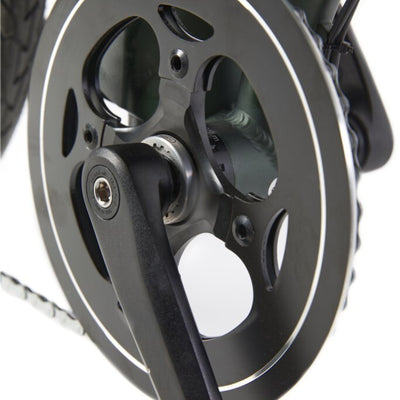 Elektrische vouwfiets - U GO Dare Ed7 20" - Forest Green - 7 versnellingen derailleur - V brakes
