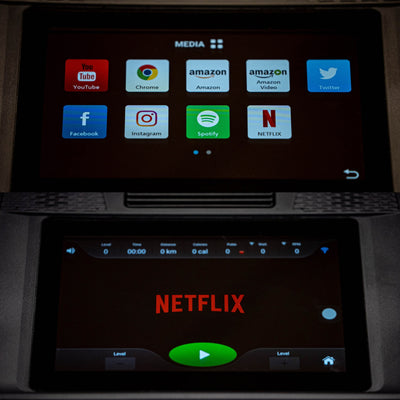 Evolve Fitness CUB-180-TFT Heimtrainer - Touchscreen