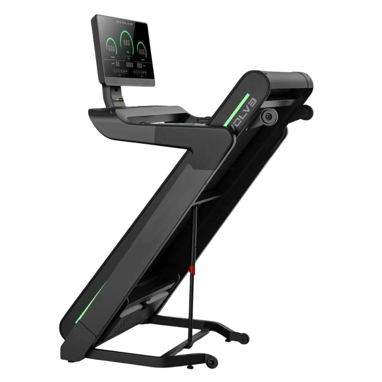 Evolve Fitness HT-300-LED Laufband - vollständig zusammenklappbar