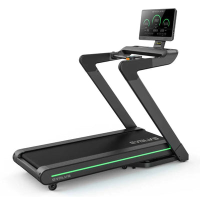 Evolve Fitness HT-300-LED Laufband - vollständig zusammenklappbar