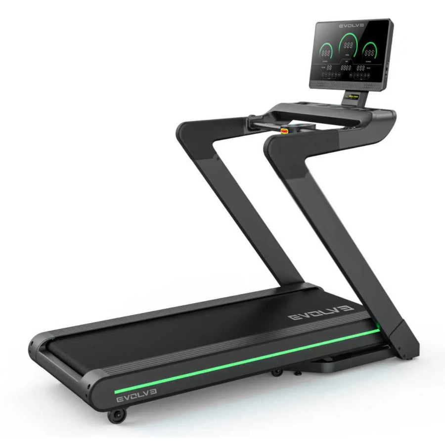 Evolve Fitness HT-300-LED Laufband - vollständig zusammenklappbar