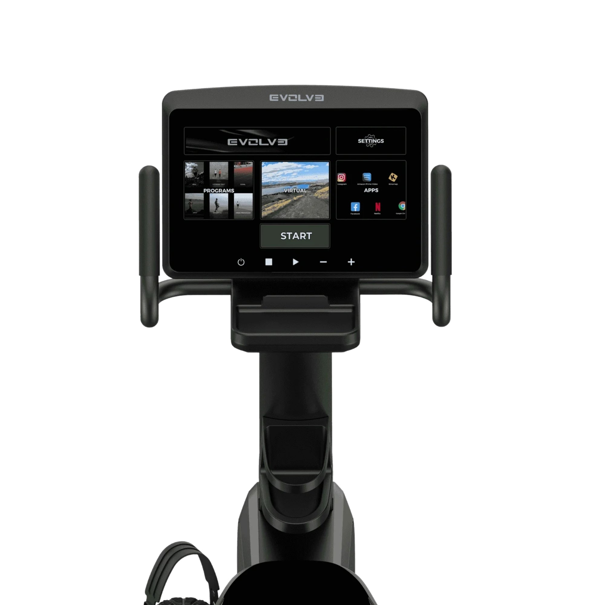 Evolve Fitness RB-PR-156-TFT ligfiets – comfort met entertainment