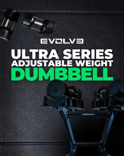 Verstellbare Hantel 4 bis 23,5 kg (jeweils) - Evolve Fitness Ultra Series AD-235