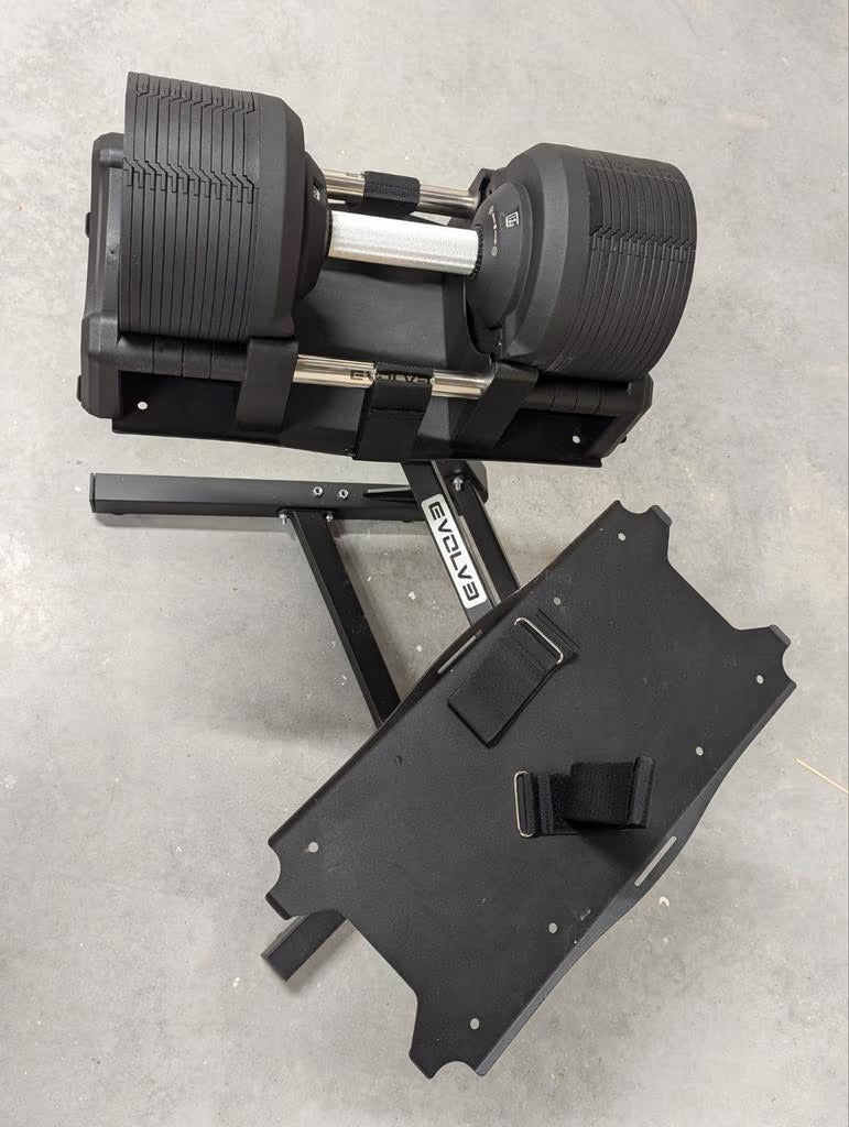 Verstellbare Hantel 4 bis 41,5 kg (jeweils) - Evolve Fitness Ultra Series AD-415