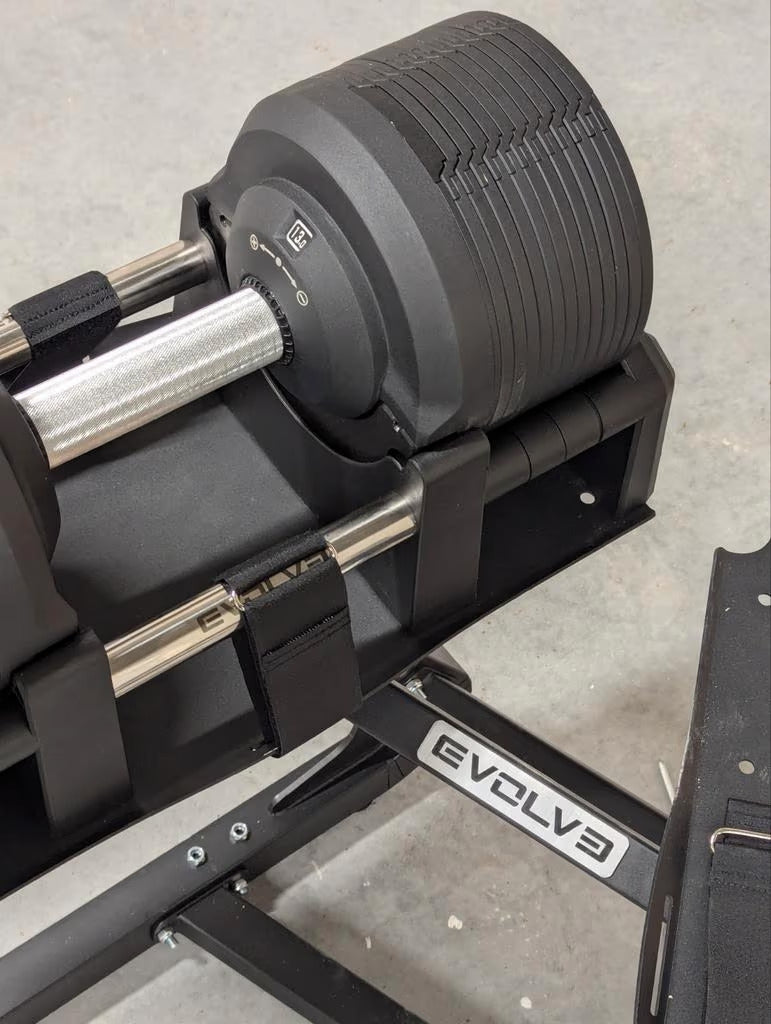 Verstellbare Hantel 4 bis 41,5 kg (jeweils) - Evolve Fitness Ultra Series AD-415