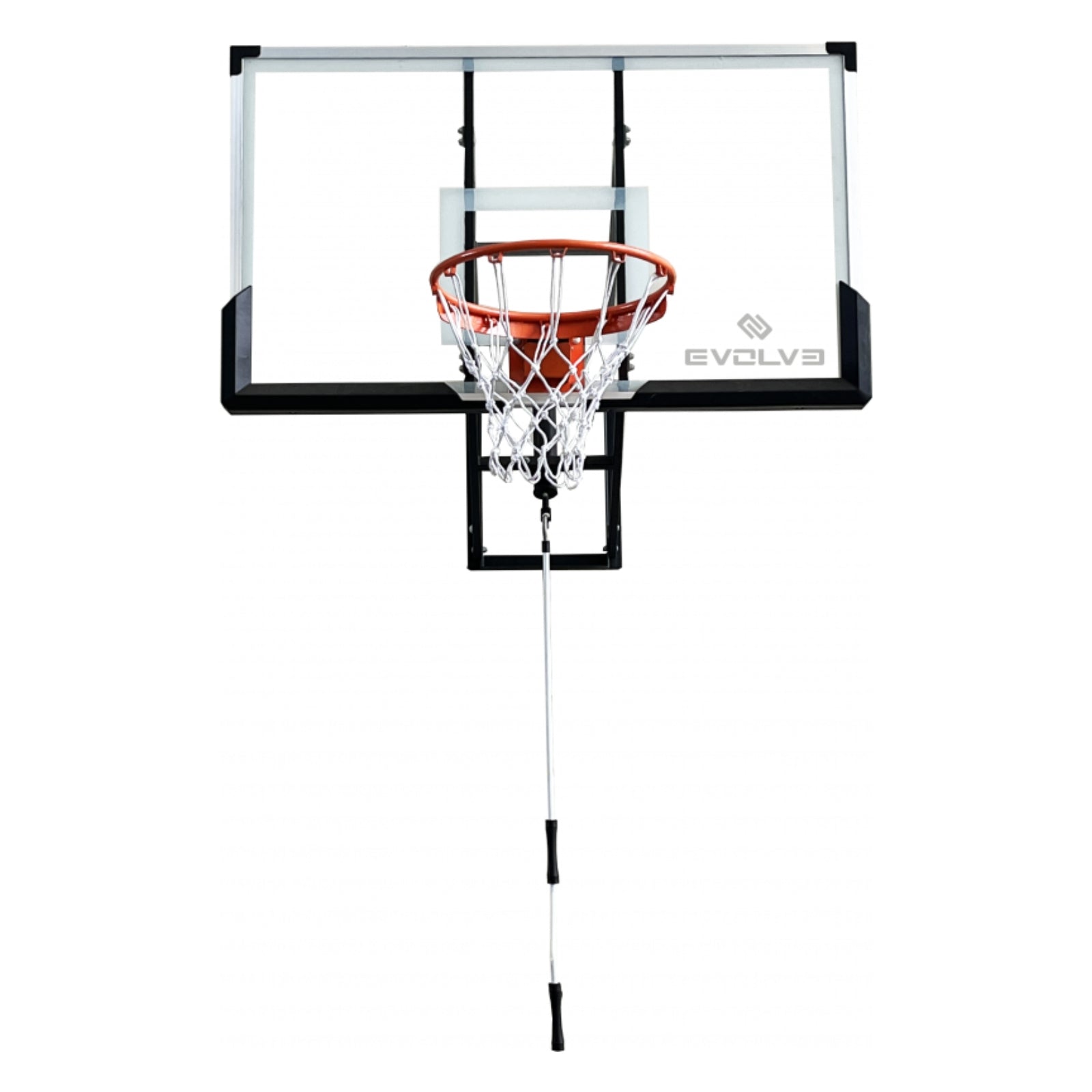 Evolve WM-140 Basketball-Backboard mit Wandmontagesystem - höhenverstellbar