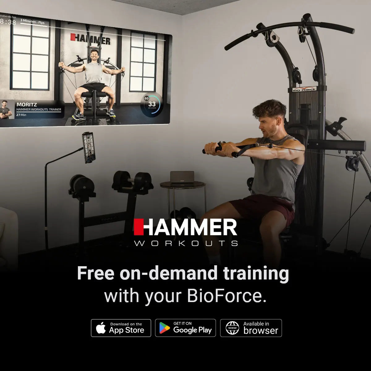 Multistation / Heimtrainer - Finnlo BioForce Extreme