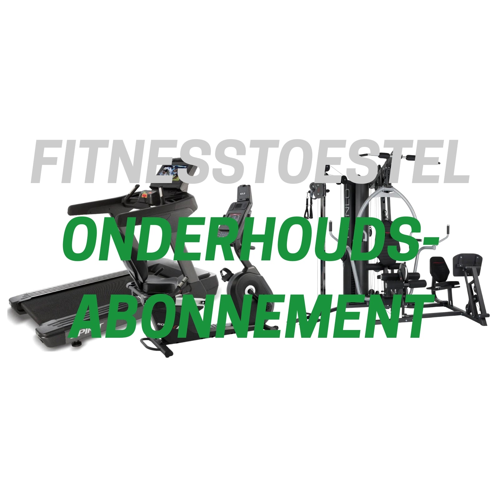 Fitnessgeräte-Wartungsabo (Laufzeit: 1 Jahr)