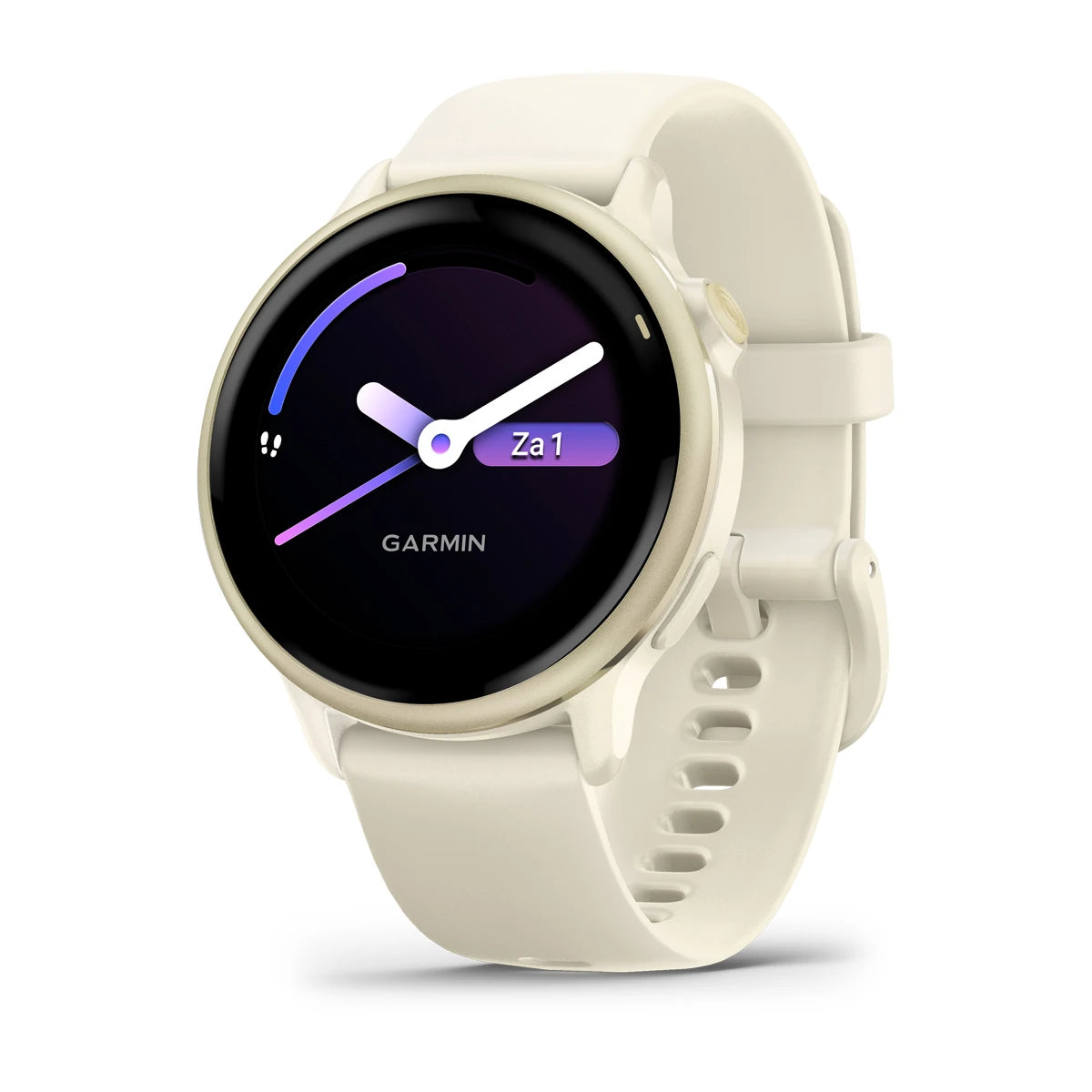 Garmin Vivoactive 6 – Gesundheits- und Fitness-Smartwatch – Lunar Gold mit Bone-Armband