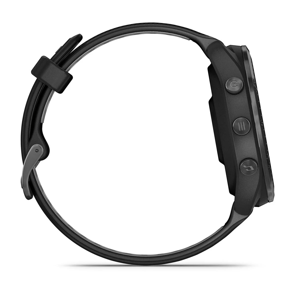 Garmin Forerunner 965 Schwarz mit gelb-schwarzem Silikonarmband – 47 mm – Premium-Lauf- und Multisportuhr