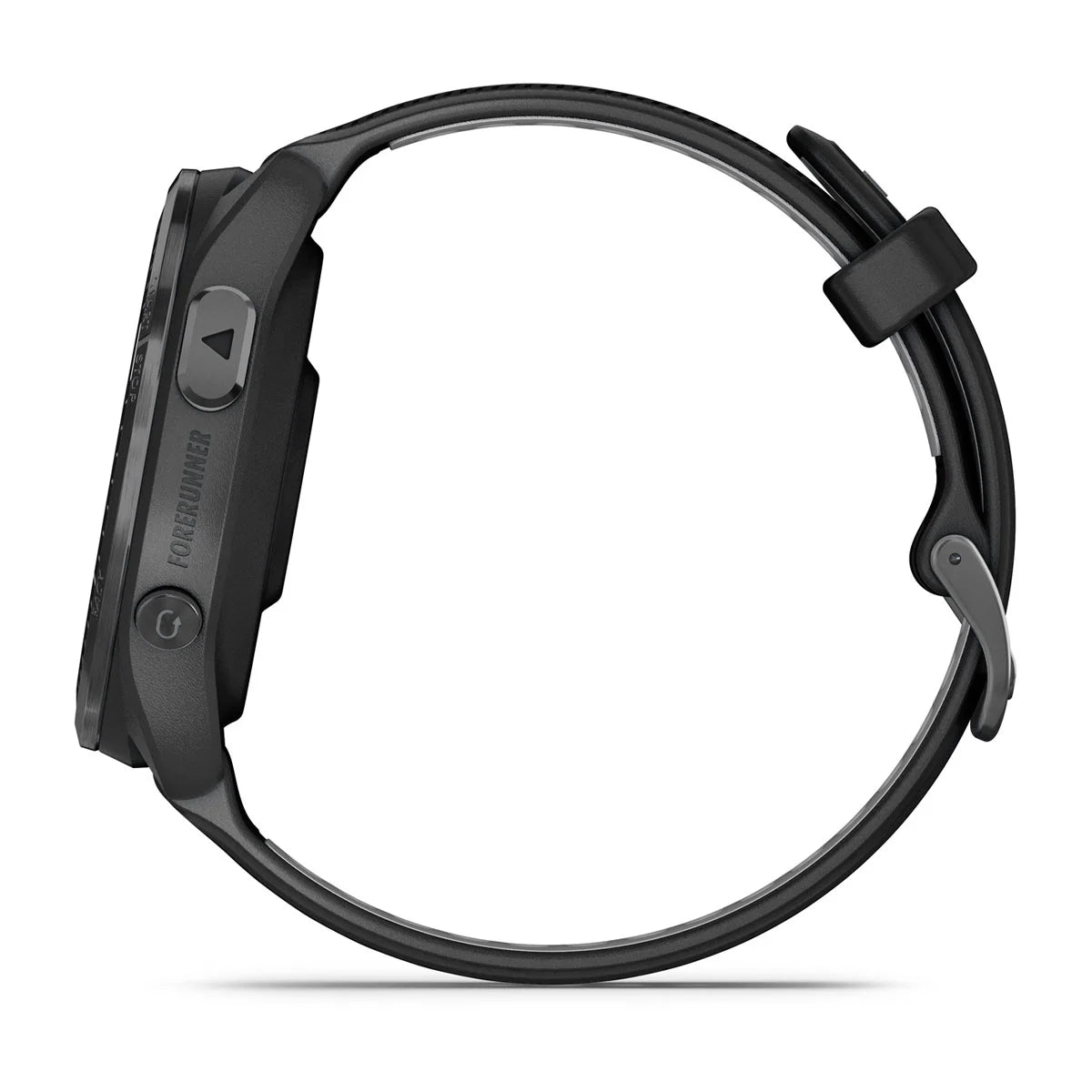 Garmin Forerunner 965 Schwarz mit gelb-schwarzem Silikonarmband – 47 mm – Premium-Lauf- und Multisportuhr