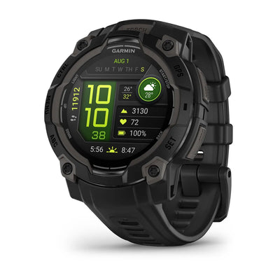 Garmin Instinct 3 AMOLED – 45 mm und 50 mm – Robuste Smartwatch für Multisport und Abenteuer