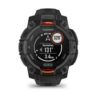 Garmin Instinct 3 Solar – 45 mm und 50 mm – Robuste Smartwatch für Multisport und Abenteuer