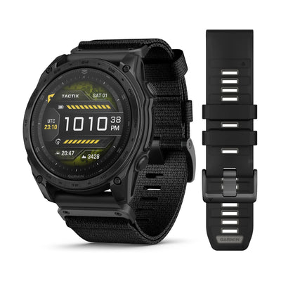Garmin Tactix 8 AMOLED Schwarz – 47 mm &amp; 51 mm – Taktische Outdoor- und Multisportuhr
