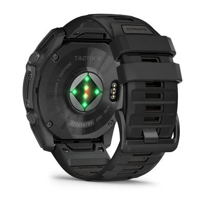 Garmin Tactix 8 AMOLED Schwarz – 47 mm &amp; 51 mm – Taktische Outdoor- und Multisportuhr