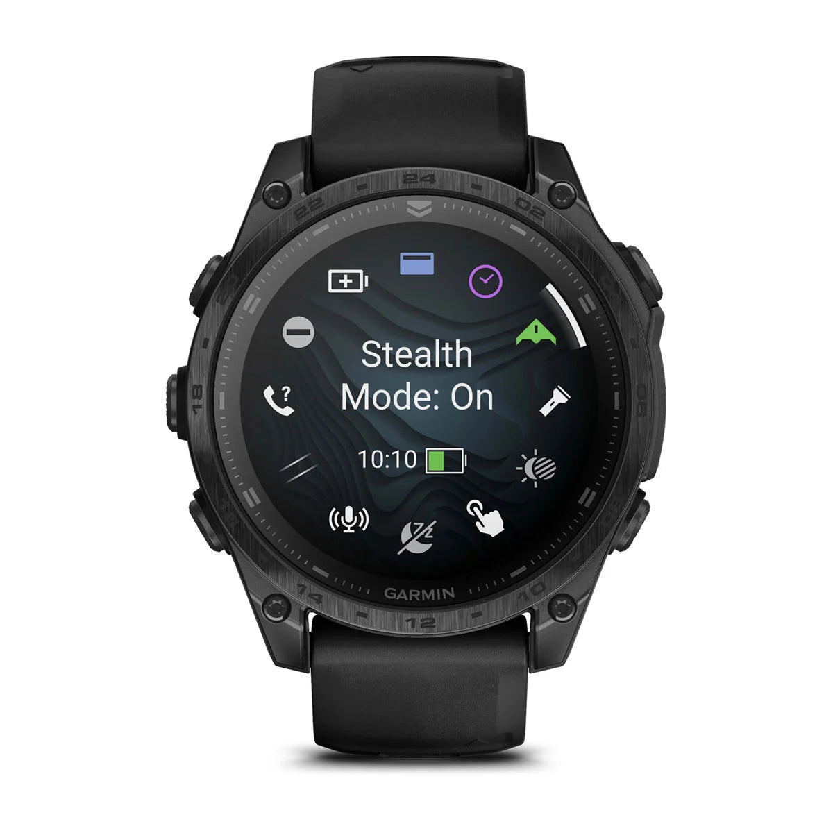 Garmin Tactix 8 AMOLED Schwarz – 47 mm &amp; 51 mm – Taktische Outdoor- und Multisportuhr