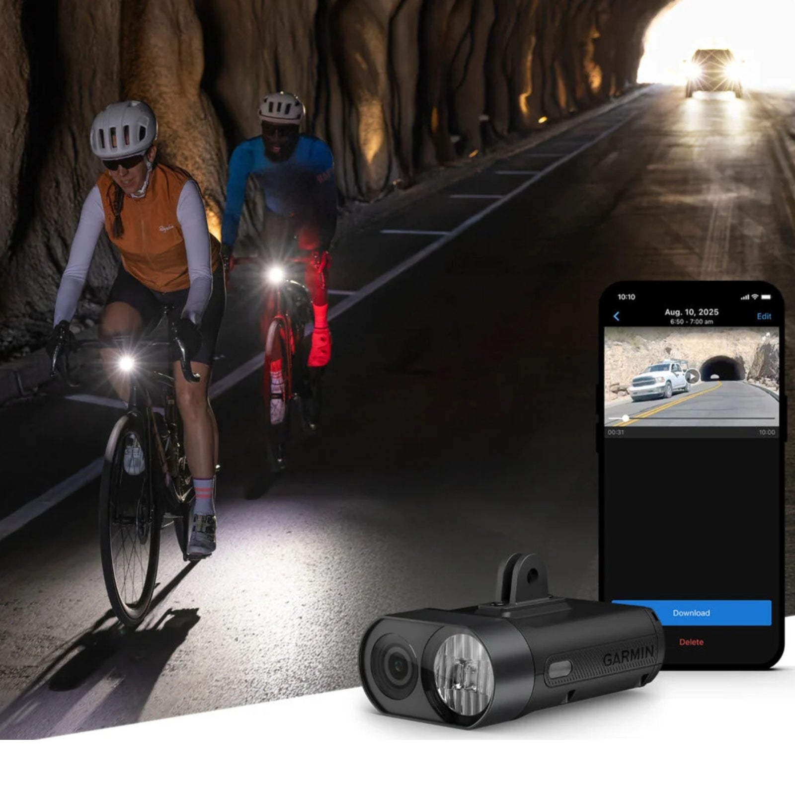 Garmin Varia Vue Fahrradscheinwerferkamera