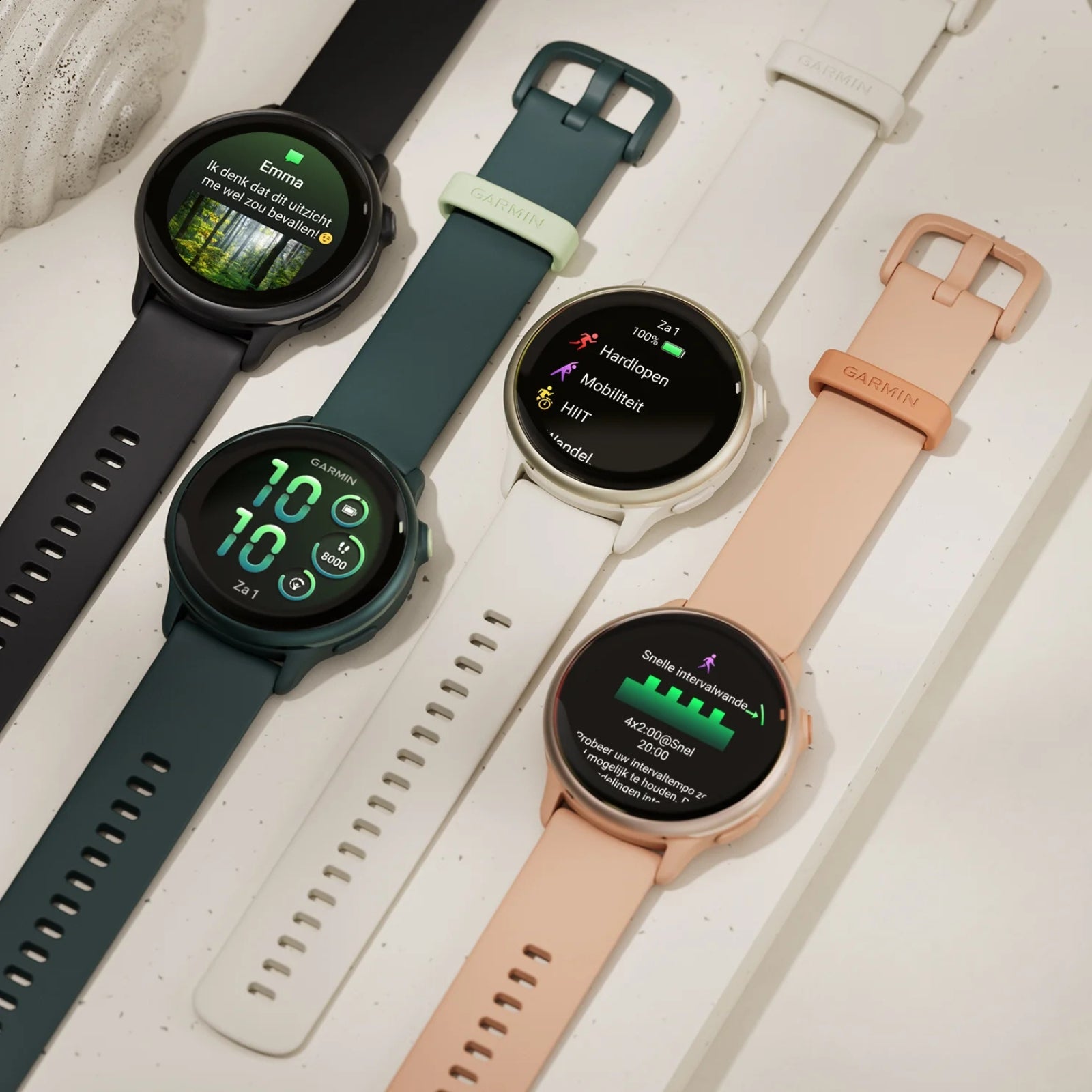 Garmin Vivoactive 6 – Gesundheits- und Fitness-Smartwatch – Pink Dawn