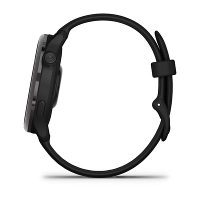 Garmin Vivoactive 6 – Gesundheits- und Fitness-Smartwatch – Schiefergrau mit schwarzem Armband