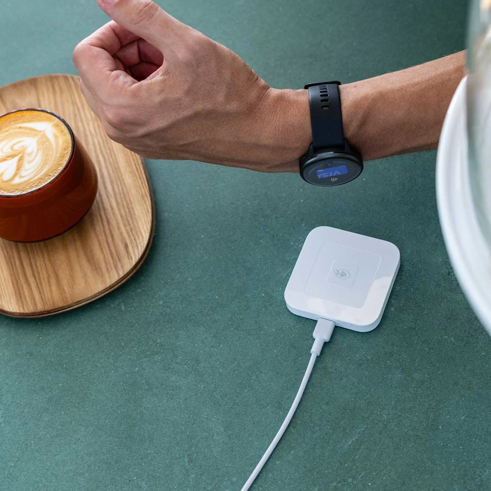 Garmin Vivoactive 6 – Gesundheits- und Fitness-Smartwatch – Schiefergrau mit schwarzem Armband