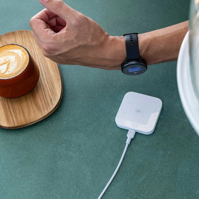 Garmin Vivoactive 6 – Gesundheits- und Fitness-Smartwatch – Schiefergrau mit schwarzem Armband