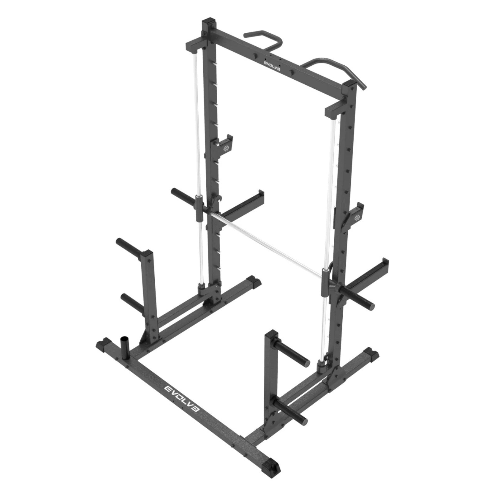 Half Rack & Smith Machine - Evolve Fitness Econ Series PL-EC-230 Plate Loaded