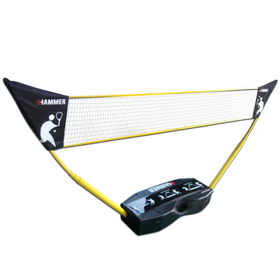 Multifunktionales Volleyball-/Badminton-/Tennisnetz-Set - Hammer 3in1 Set