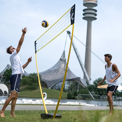 Multifunktionales Volleyball-/Badminton-/Tennisnetz-Set - Hammer 3in1 Set