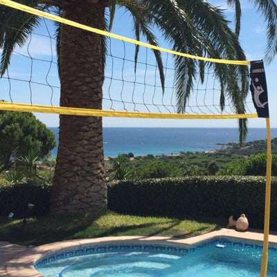 Multifunktionales Volleyball-/Badminton-/Tennisnetz-Set - Hammer 3in1 Set