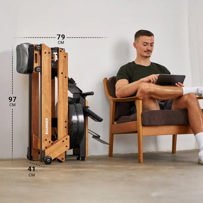 Hammer AquaFold waterroeier roeitrainer