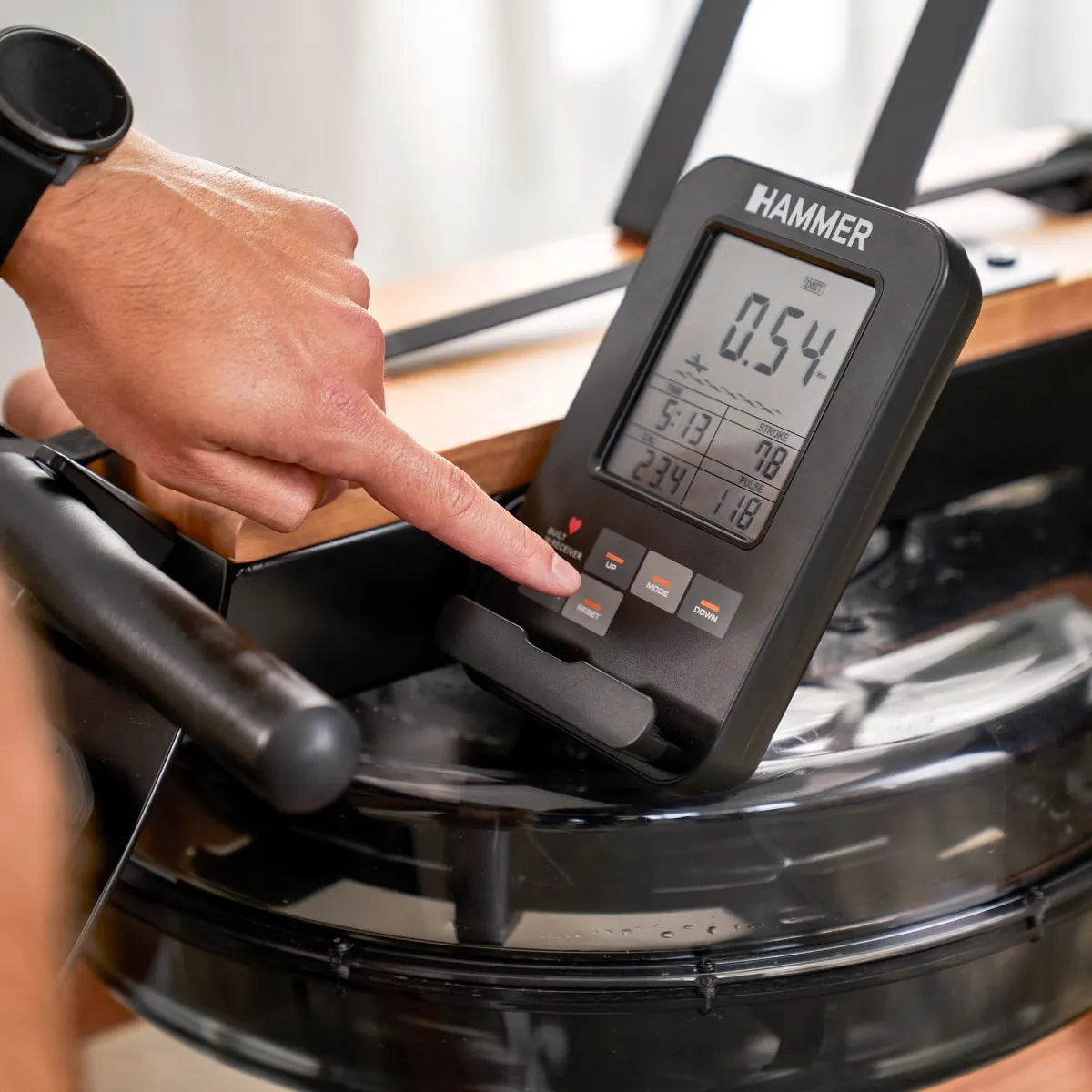 Hammer AquaFold waterroeier roeitrainer