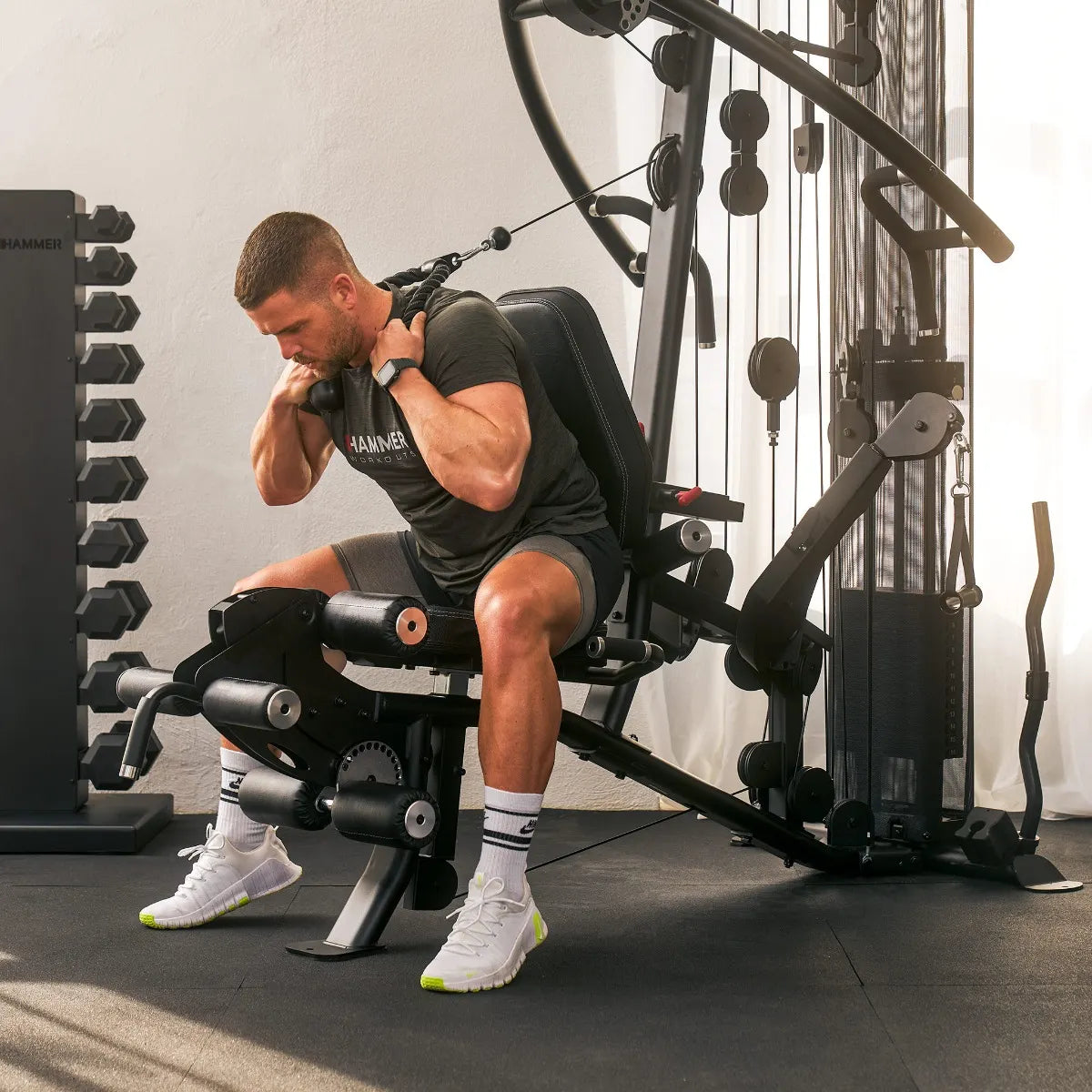 Multistation / Heimfitnessstudio - Hammer Maximum Autark 5.0 Multi-Gym