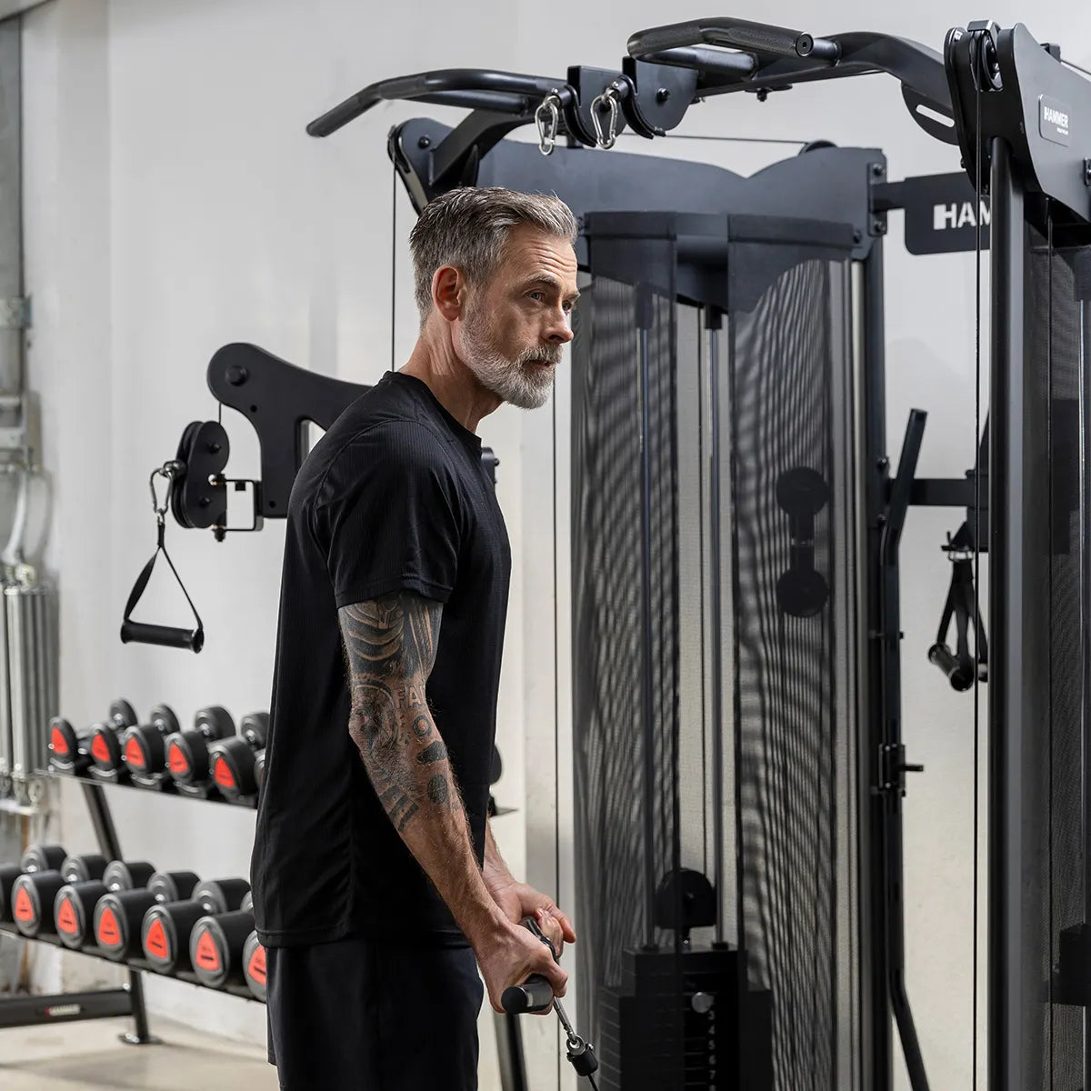 Multistation / Heimfitnessstudio - Hammer Maximum Autark 9.0 Multi-Gym / Funktionstrainer