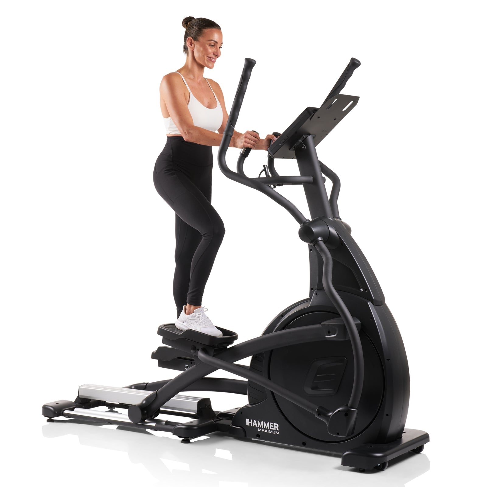 Hammer Maximum EL8000 professioneller Crosstrainer mit 10,1"-Touchscreen-Display