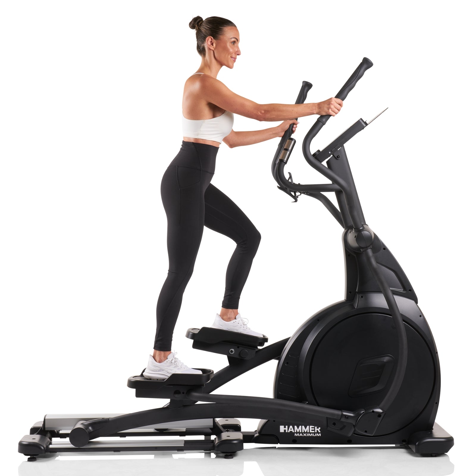 Hammer Maximum EL8000 professioneller Crosstrainer mit 10,1"-Touchscreen-Display