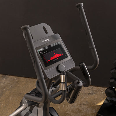Hammer Maximum EL8000 professioneller Crosstrainer mit 10,1"-Touchscreen-Display