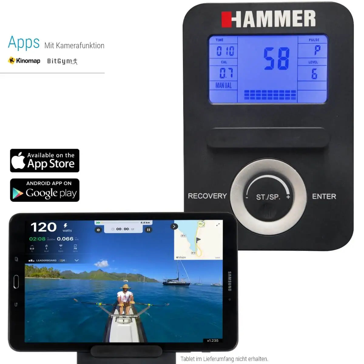 Hammer Pro Force ll Rudergerät