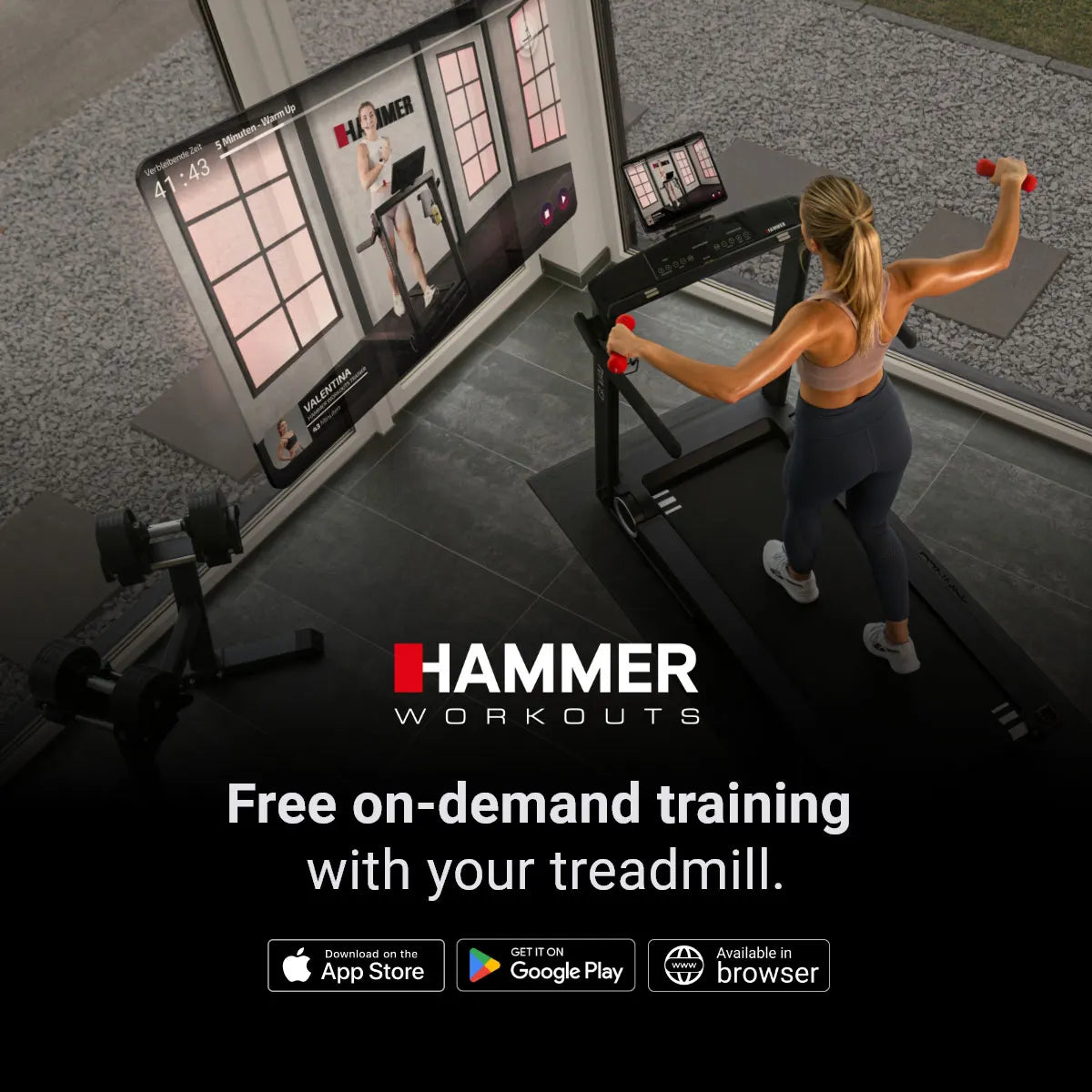 Hammer Q Vadis 3.0 Laufband
