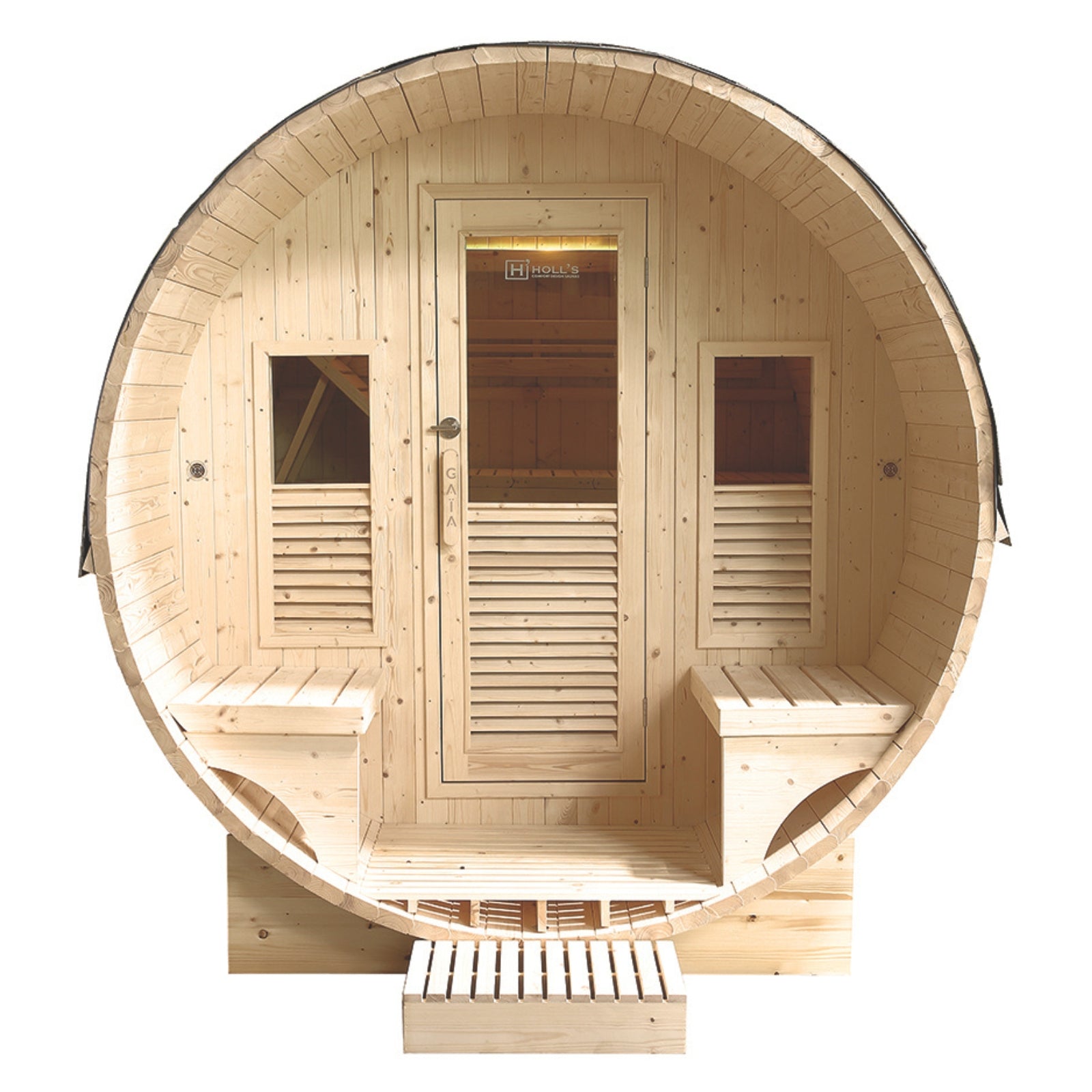 Außensauna für 6 Personen – Holl’s Gaia Luna