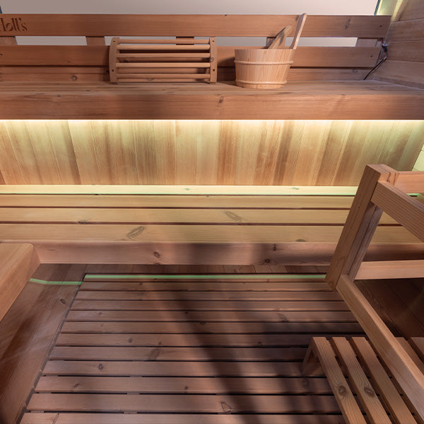 Buitensauna voor 5/6 personen - Holl's Hestia 160