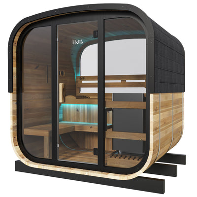 Buitensauna voor 5/6 personen - Holl's Hestia 160