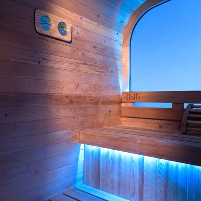 Buitensauna voor 5/6 personen - Holl's Hestia 160